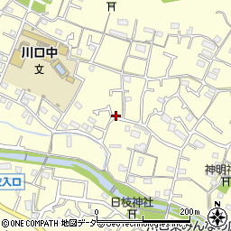 東京都八王子市川口町2504周辺の地図