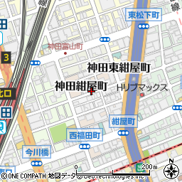東京都千代田区神田紺屋町35周辺の地図