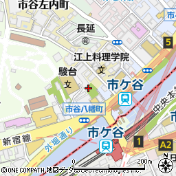 東京都新宿区市谷八幡町16周辺の地図