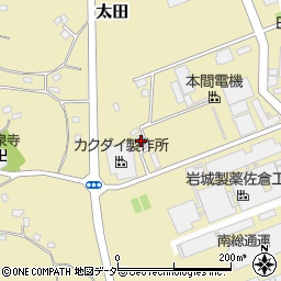 千葉県佐倉市太田2109周辺の地図