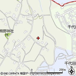 千葉県四街道市内黒田87周辺の地図