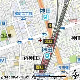 徳福 神田店周辺の地図