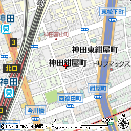 東京都千代田区神田紺屋町32周辺の地図