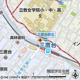 マツモトキヨシ三鷹台駅前店周辺の地図