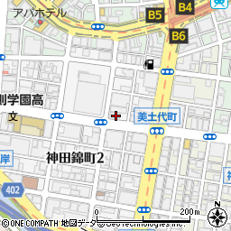 担々麺 辣椒漢 神田本店周辺の地図