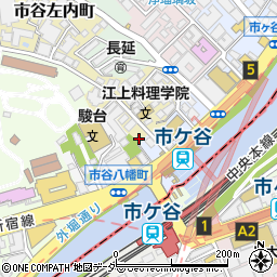 東京都新宿区市谷左内町3周辺の地図