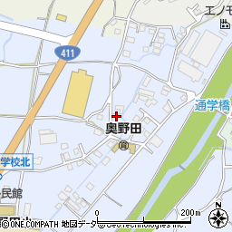 山梨県甲州市塩山熊野546周辺の地図
