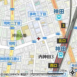 神田多町２丁目パーキングメーター２周辺の地図