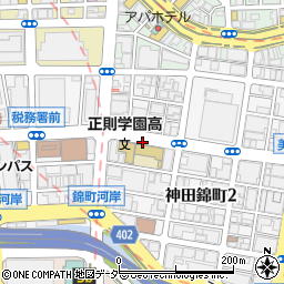 神田警察通パーキングメーター１周辺の地図