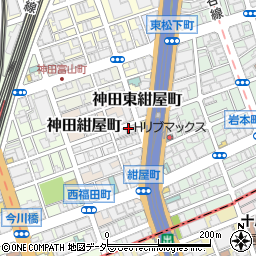 東京都千代田区神田北乗物町2周辺の地図