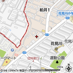 ビッグ・エー花見川店周辺の地図