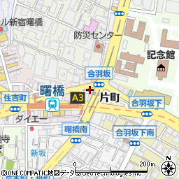 東京都新宿区片町7周辺の地図