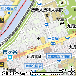 東京都千代田区九段北4丁目1周辺の地図