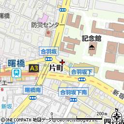 東京都新宿区片町6周辺の地図