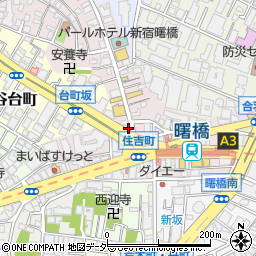 株式会社宝泉　曙橋店周辺の地図