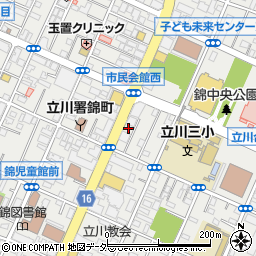 株式会社武蔵製菓周辺の地図