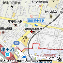 ビューティー・ガーデン　津田沼店周辺の地図