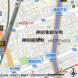 東京都千代田区神田紺屋町37周辺の地図