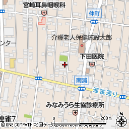 上田税理士事務所周辺の地図