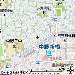 ＦＥＲＩＯ中野新橋周辺の地図