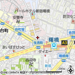 メディアライン　曙橋店周辺の地図