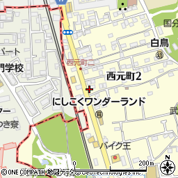 満福　西東京・多摩周辺の地図