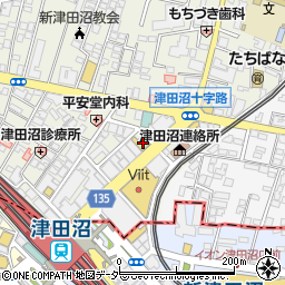 安安 津田沼店周辺の地図
