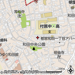 東高円寺アムフラット周辺の地図
