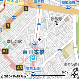 わたしのゴルフ　東日本橋店周辺の地図