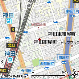 東京都千代田区神田紺屋町47周辺の地図