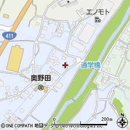 山梨県甲州市塩山熊野582周辺の地図