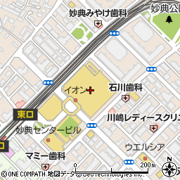 みずほ銀行イオン市川妙典店 ＡＴＭ周辺の地図