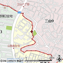 千葉県習志野市新栄1丁目18周辺の地図
