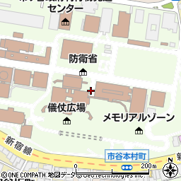 東京都新宿区市谷本村町5周辺の地図