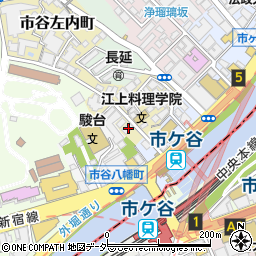 東京都新宿区市谷左内町4周辺の地図