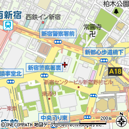 ダイナミックキッチン&バー 響 西新宿野村ビル店周辺の地図