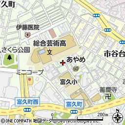 東京都新宿区富久町5-9周辺の地図