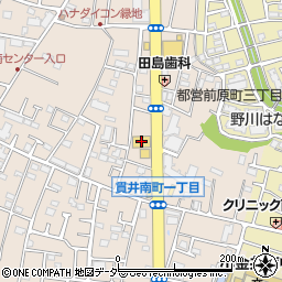 西松屋小金井貫井店周辺の地図