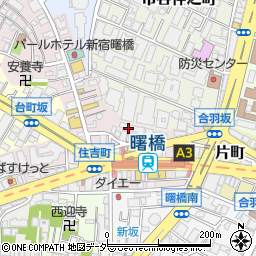 ＧＳパーク新宿住吉町駐車場周辺の地図