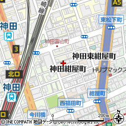 東京都千代田区神田紺屋町46-2周辺の地図