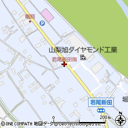 若尾新田南周辺の地図
