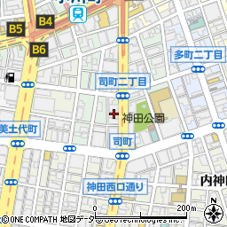 楽宴 神田司町店周辺の地図