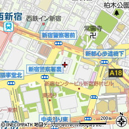 PRIME TOKYO 新宿野村ビル49F周辺の地図