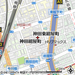 東京都千代田区神田紺屋町39周辺の地図