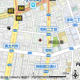 福井箔押所周辺の地図