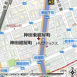 東京都千代田区神田東紺屋町30周辺の地図
