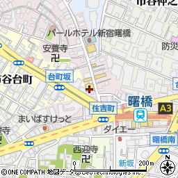 東京都新宿区住吉町5周辺の地図