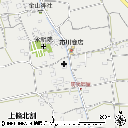 山梨県韮崎市旭町上條北割2167周辺の地図