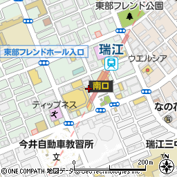 タムス耳鼻科クリニック瑞江駅前周辺の地図