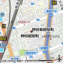 東京都千代田区神田紺屋町45周辺の地図